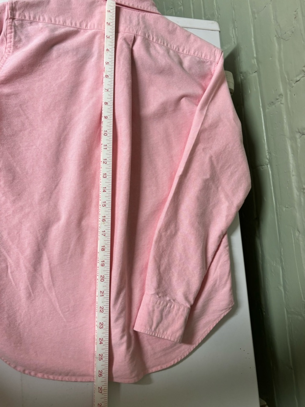 Ralph Lauren Button-Down Oxford Shirt - Pink - Picture 8 of 8